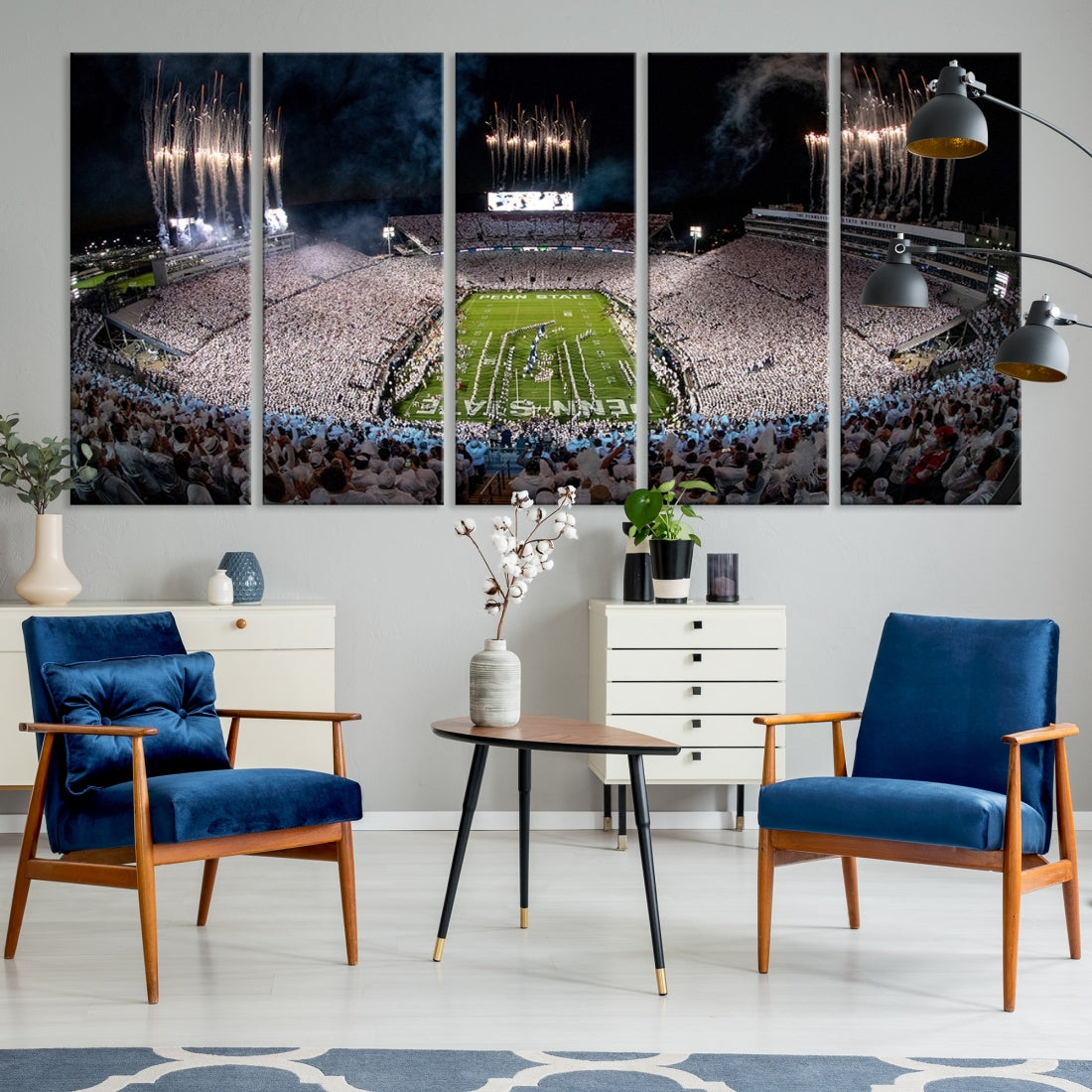 Penn Stadium Football Wall Art Canvas Print