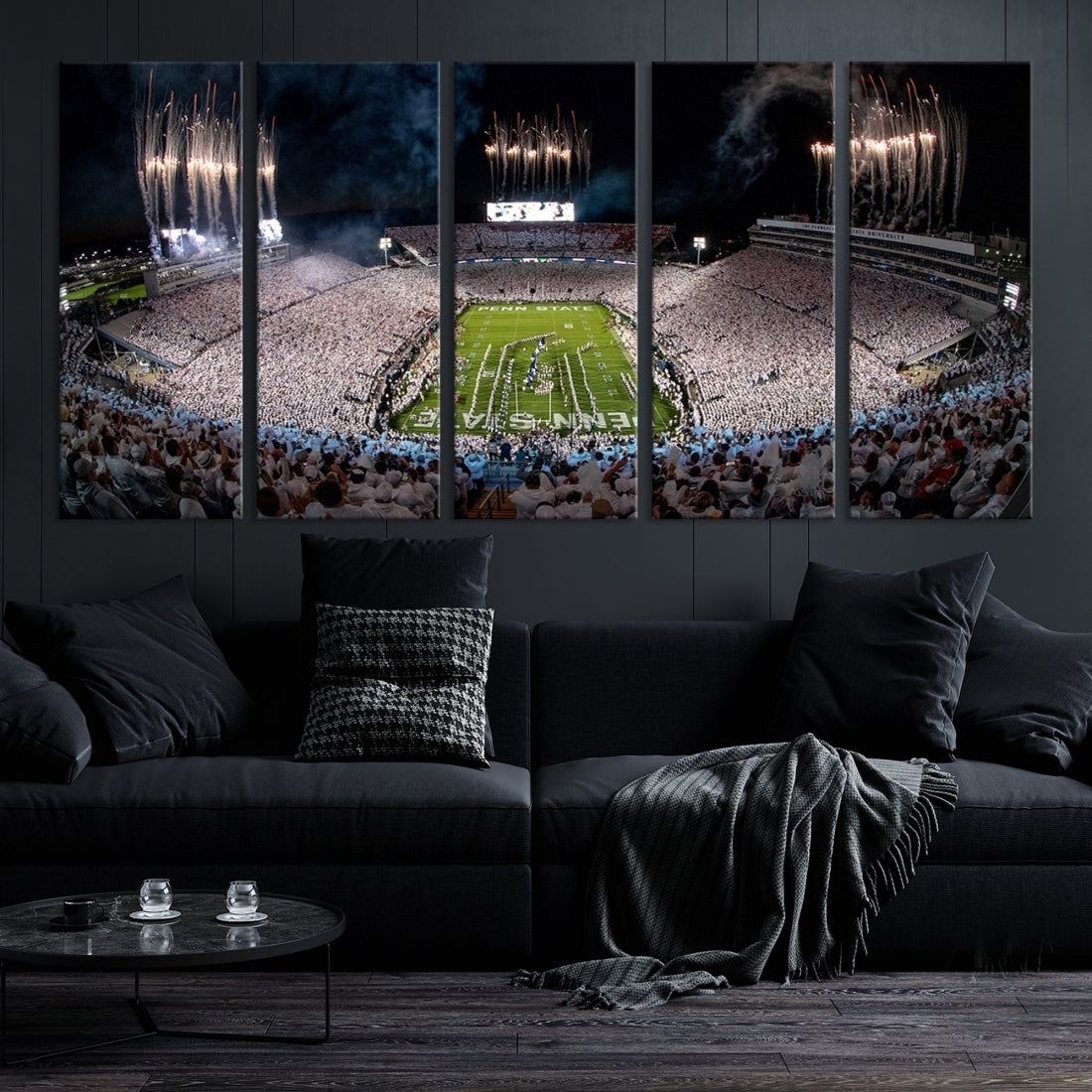 Penn Stadium Football Wall Art Canvas Print