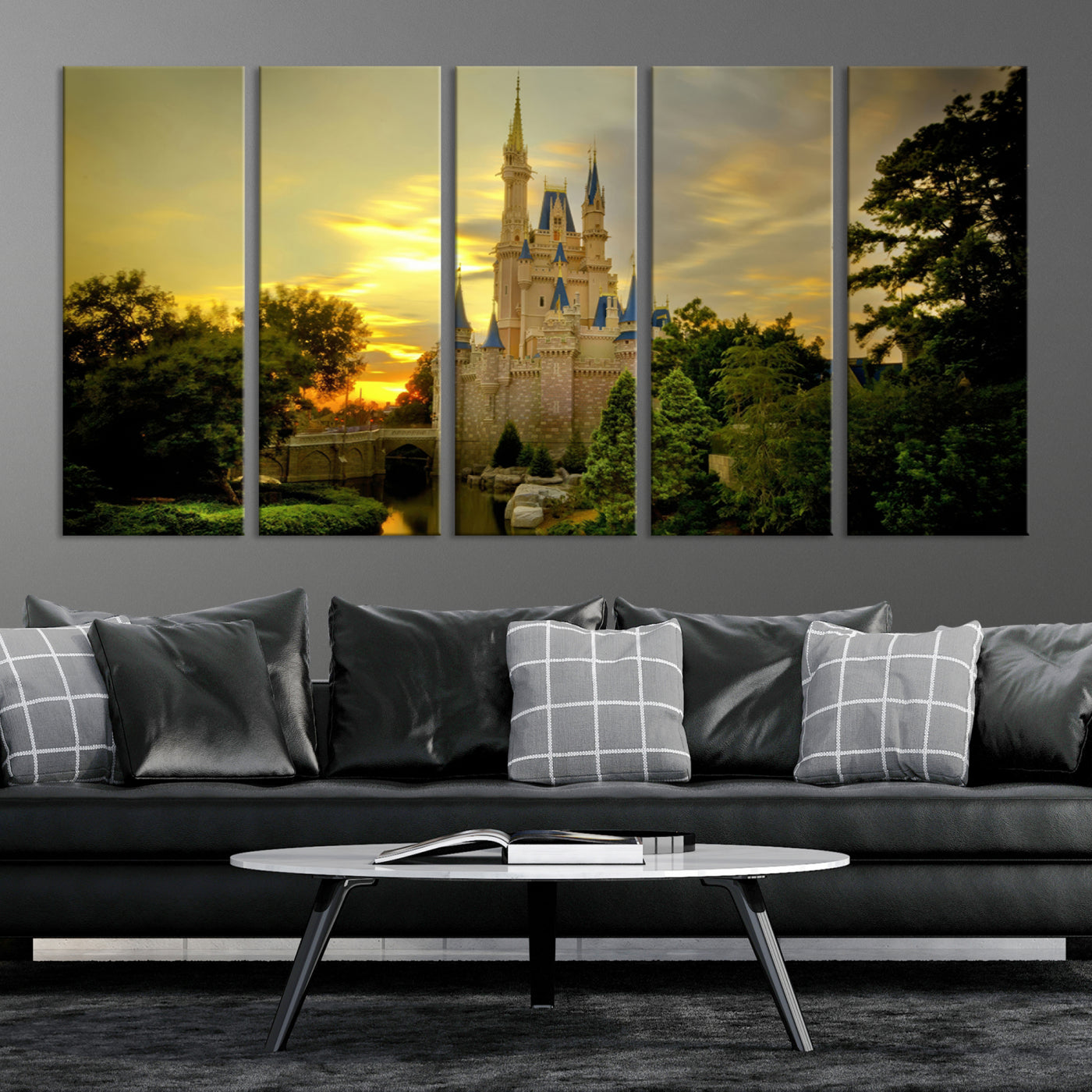 Disney Wall Art, Disneyland Print, Disney Princess Castle Print