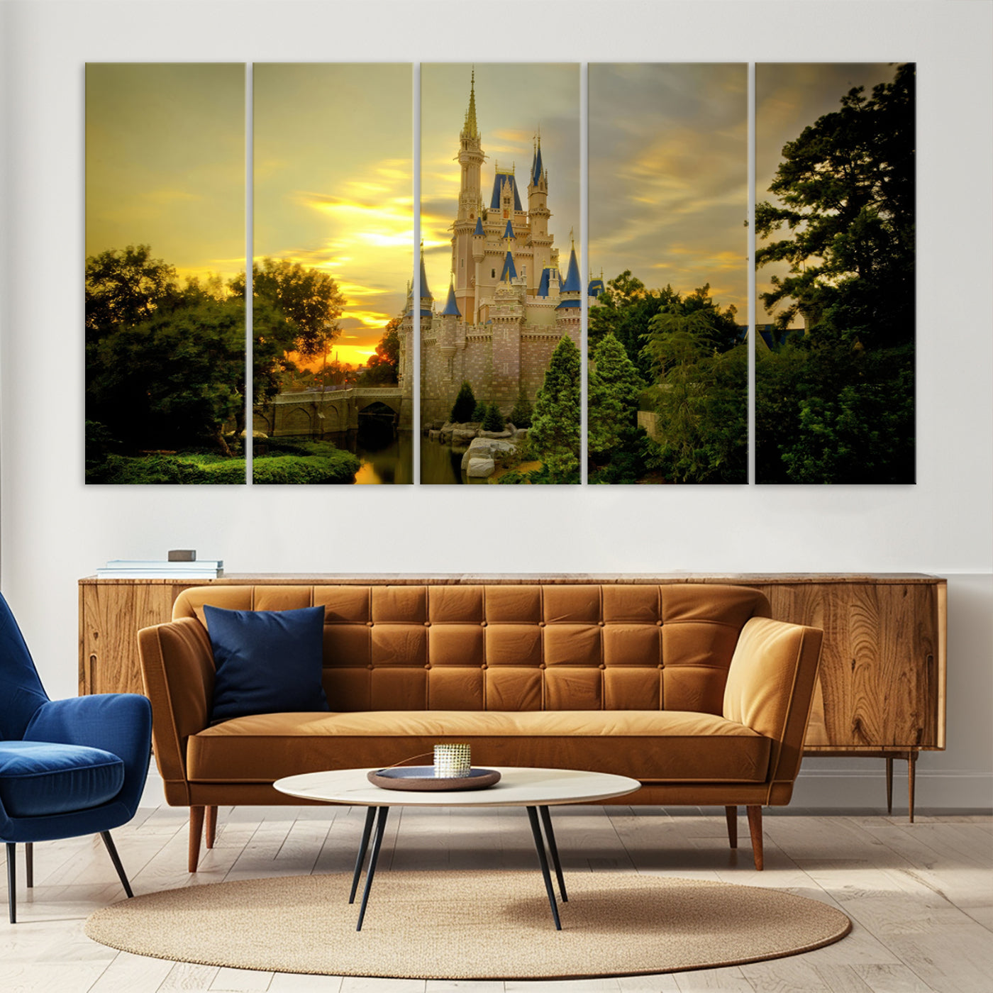 Disney Wall Art, Disneyland Print, Disney Princess Castle Print