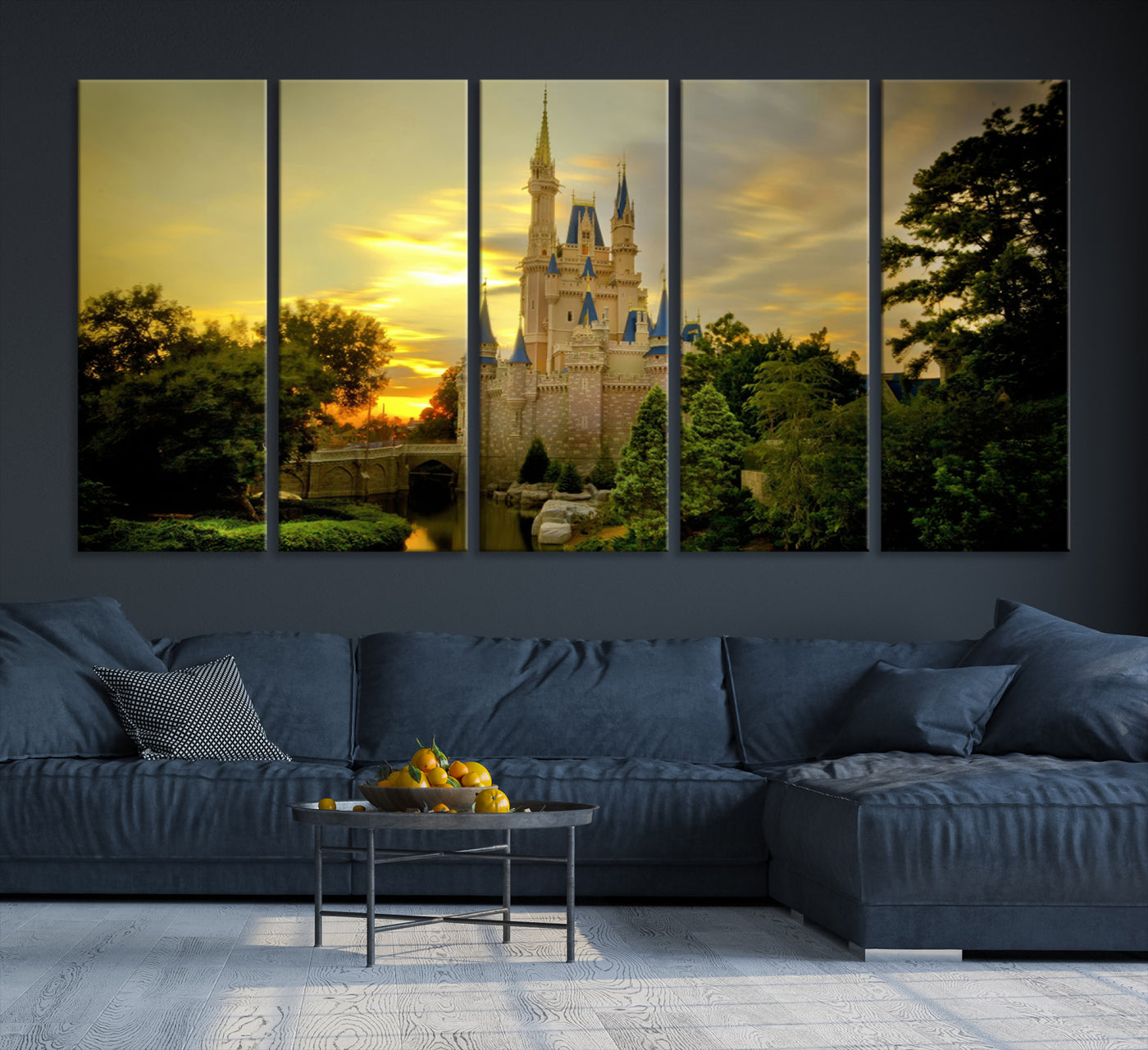 Disney Wall Art, Disneyland Print, Disney Princess Castle Print