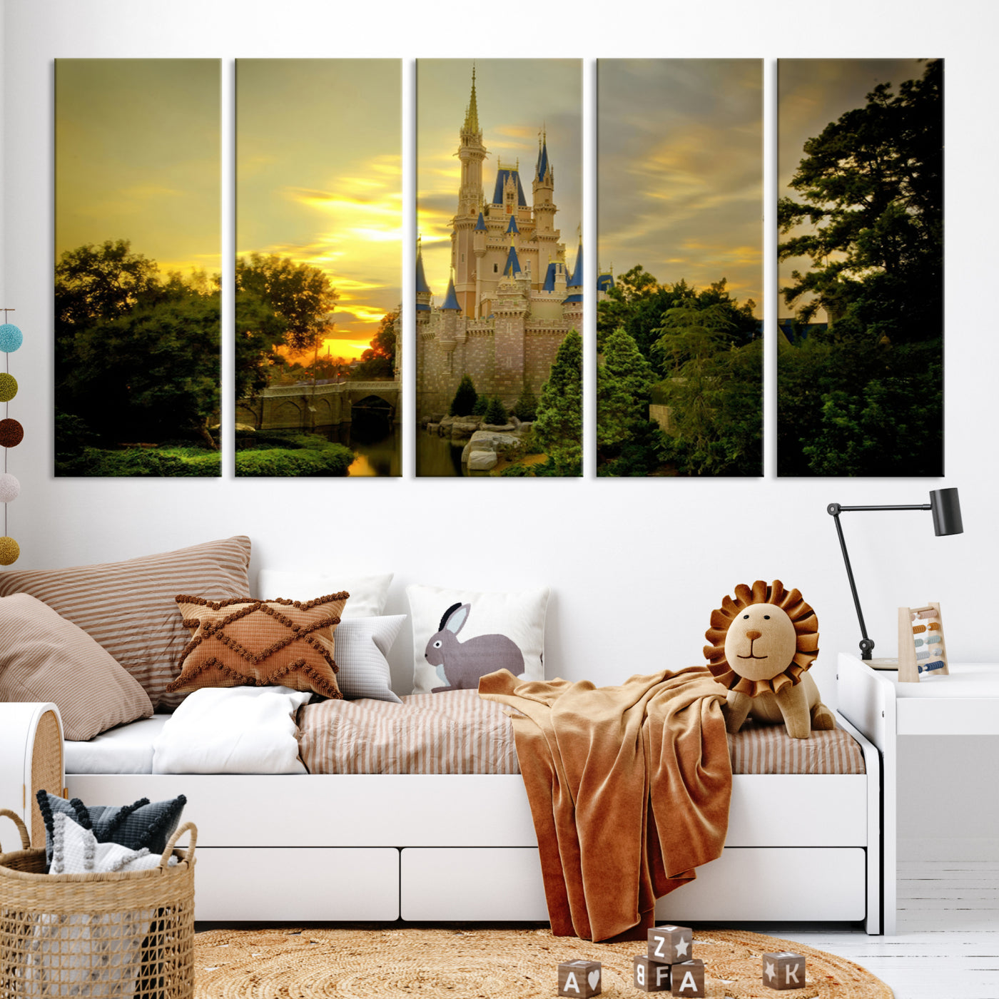 Disney Wall Art, Disneyland Print, Disney Princess Castle Print