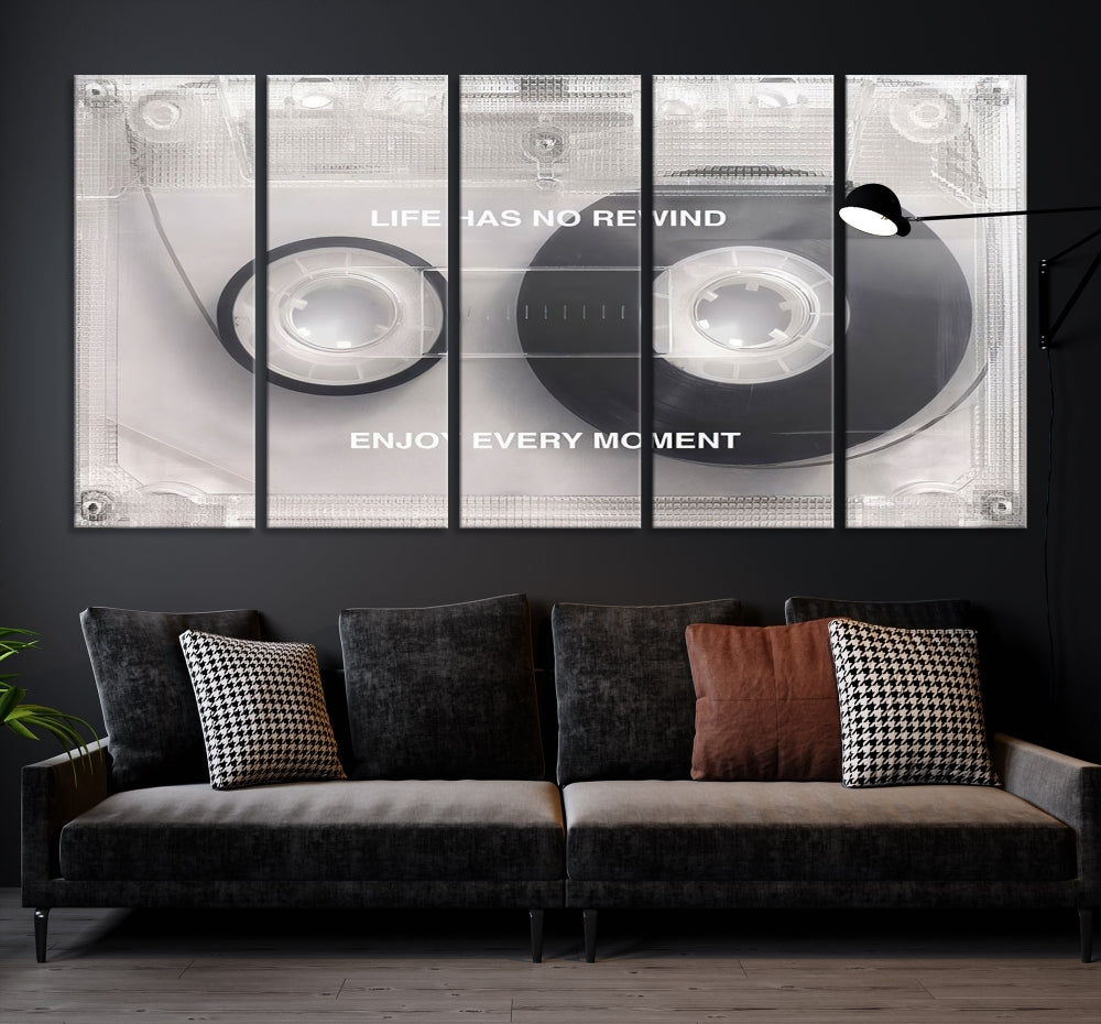 Music Type Iconic Wall Art Canvas Print