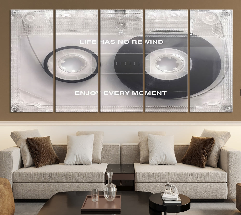 Music Type Iconic Wall Art Canvas Print