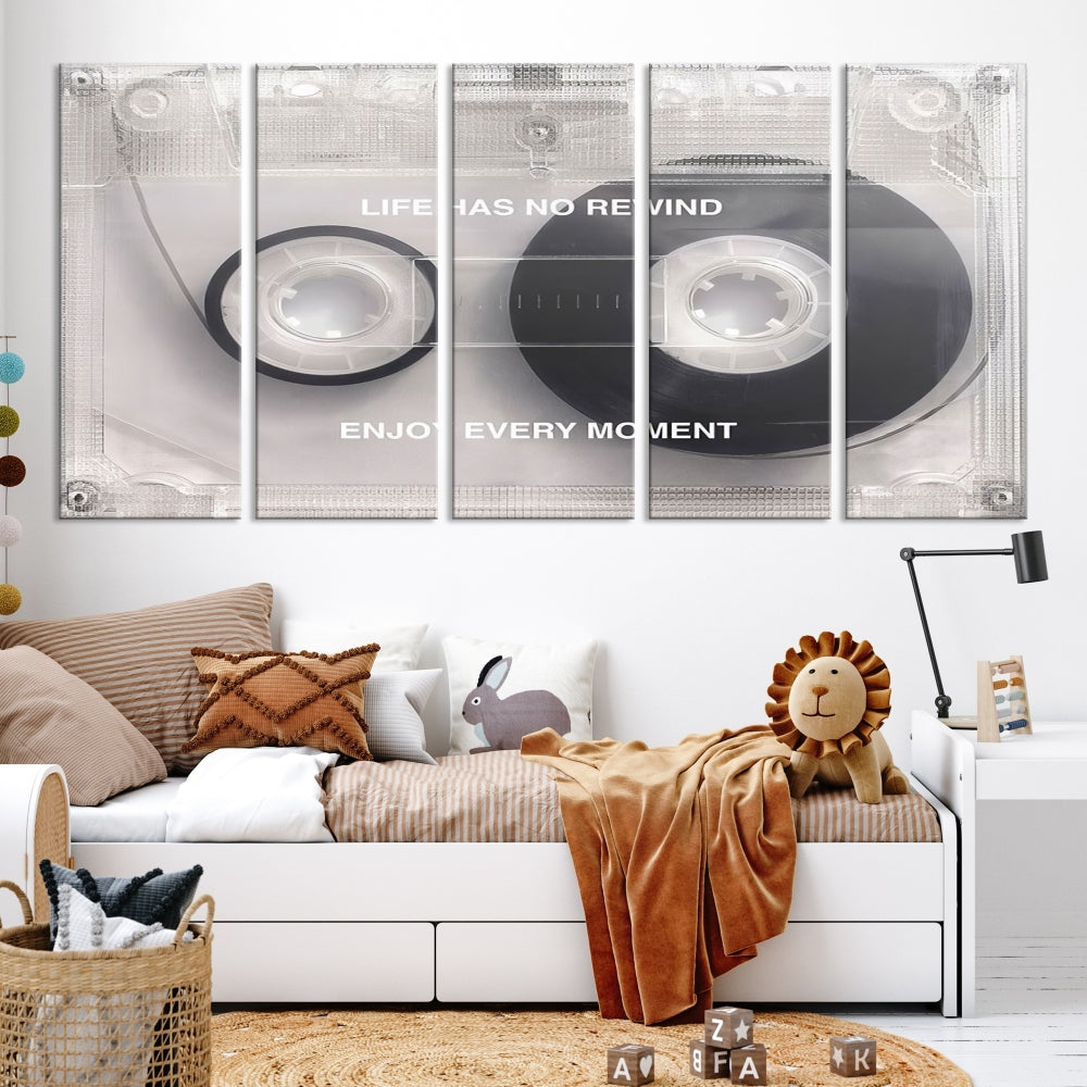 Music Type Iconic Wall Art Canvas Print