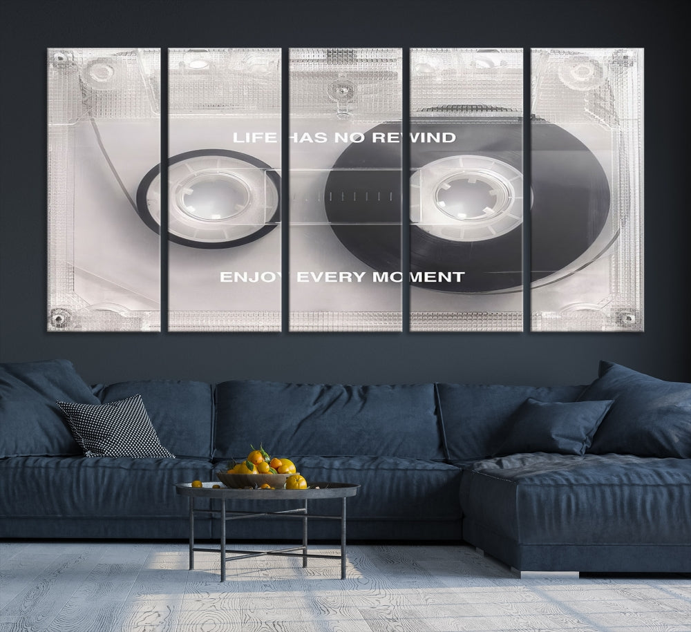 Music Type Iconic Wall Art Canvas Print