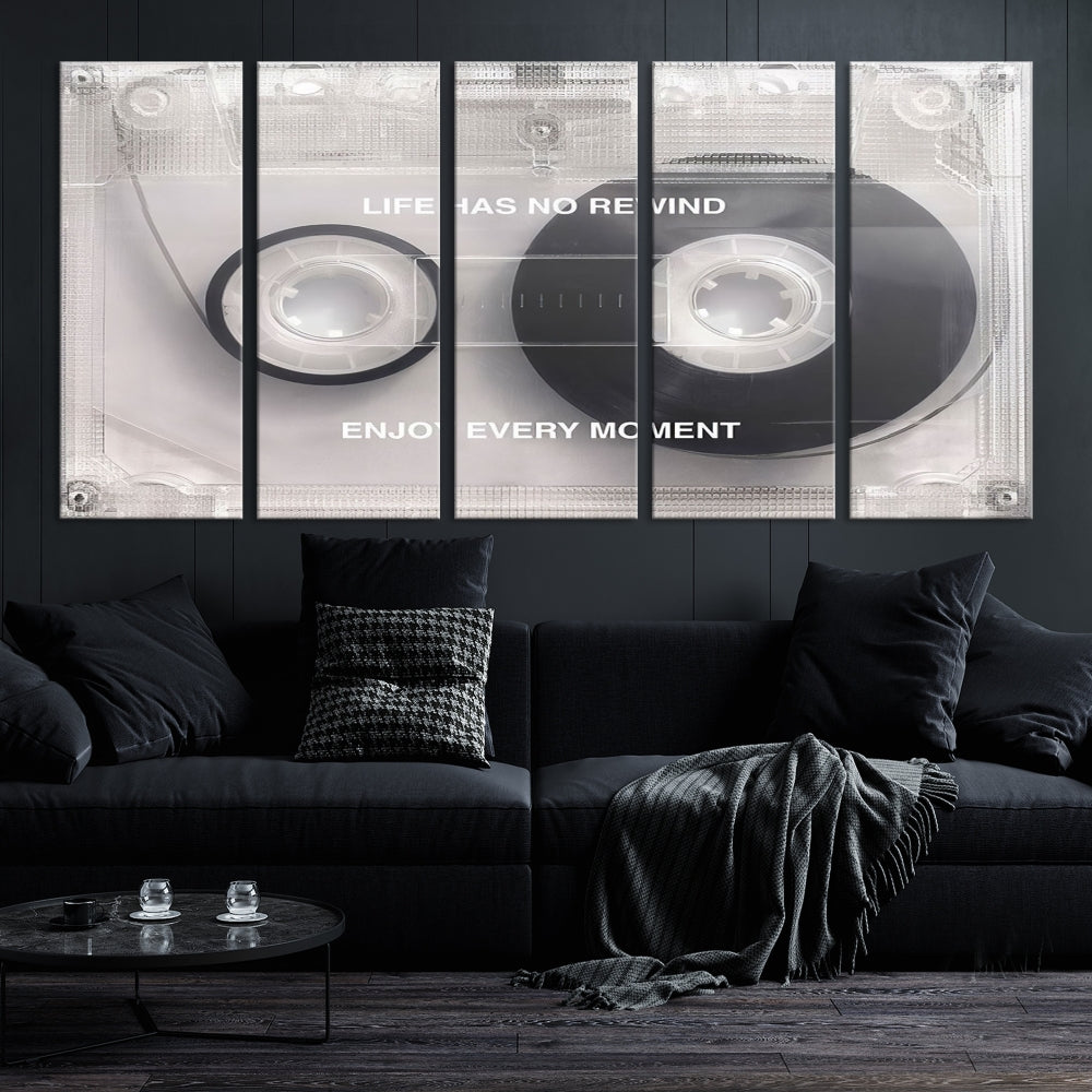 Music Type Iconic Wall Art Canvas Print