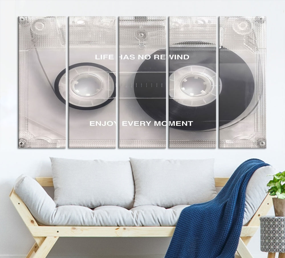 Music Type Iconic Wall Art Canvas Print