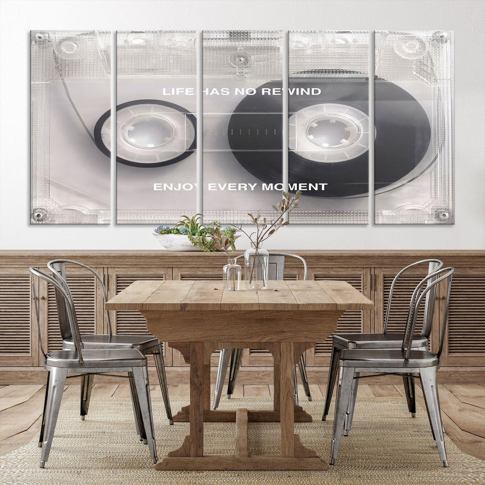 Music Type Iconic Wall Art Canvas Print