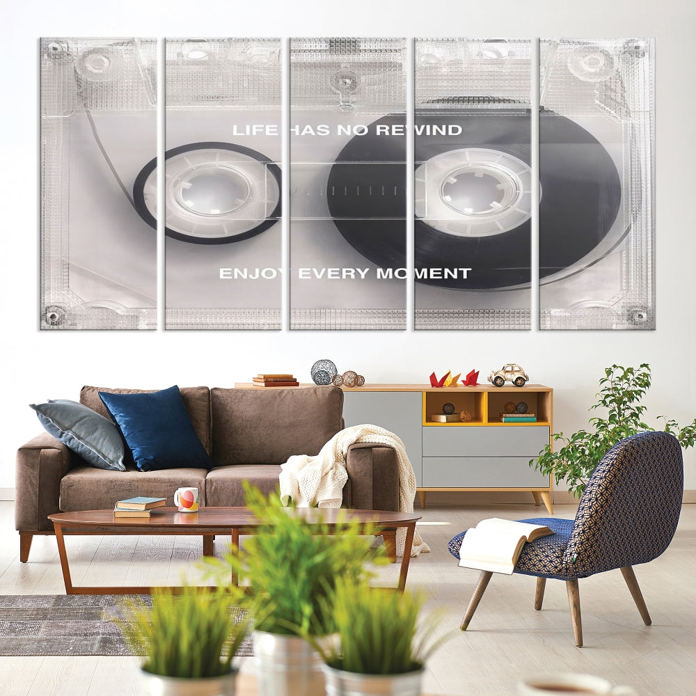 Music Type Iconic Wall Art Canvas Print