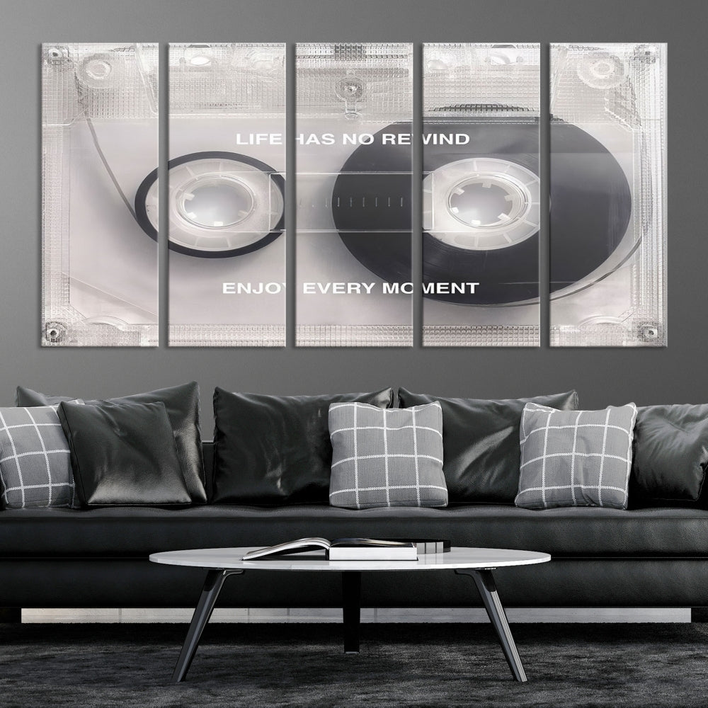 Music Type Iconic Wall Art Canvas Print