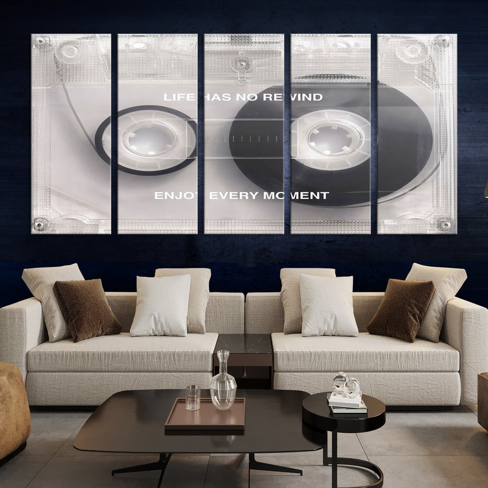 Music Type Iconic Wall Art Canvas Print