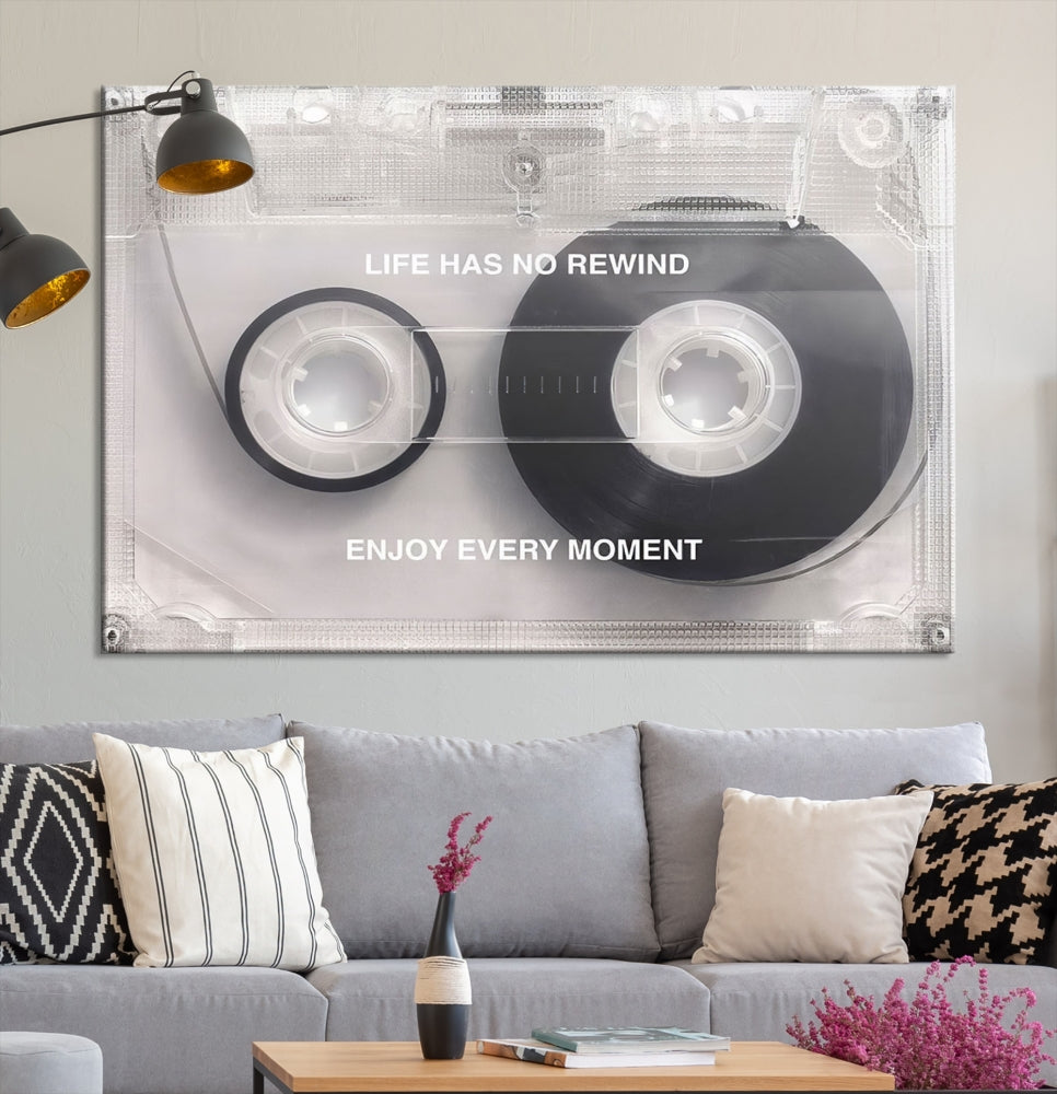 Music Type Iconic Wall Art Canvas Print