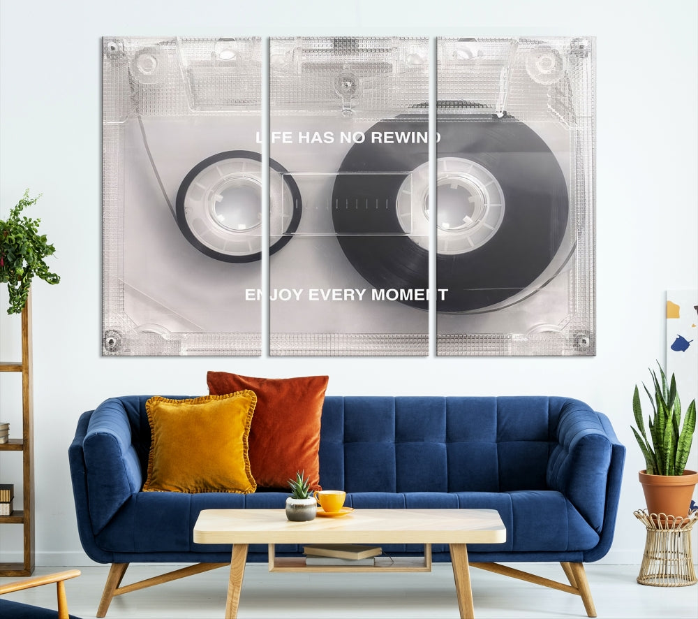 Music Type Iconic Wall Art Canvas Print