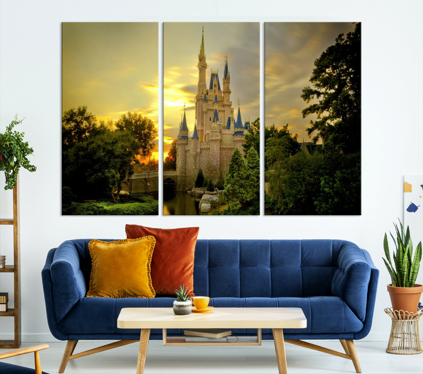 Disney Wall Art, Disneyland Print, Disney Princess Castle Print