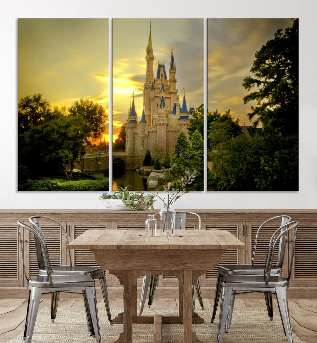 Disney Wall Art, Disneyland Print, Disney Princess Castle Print