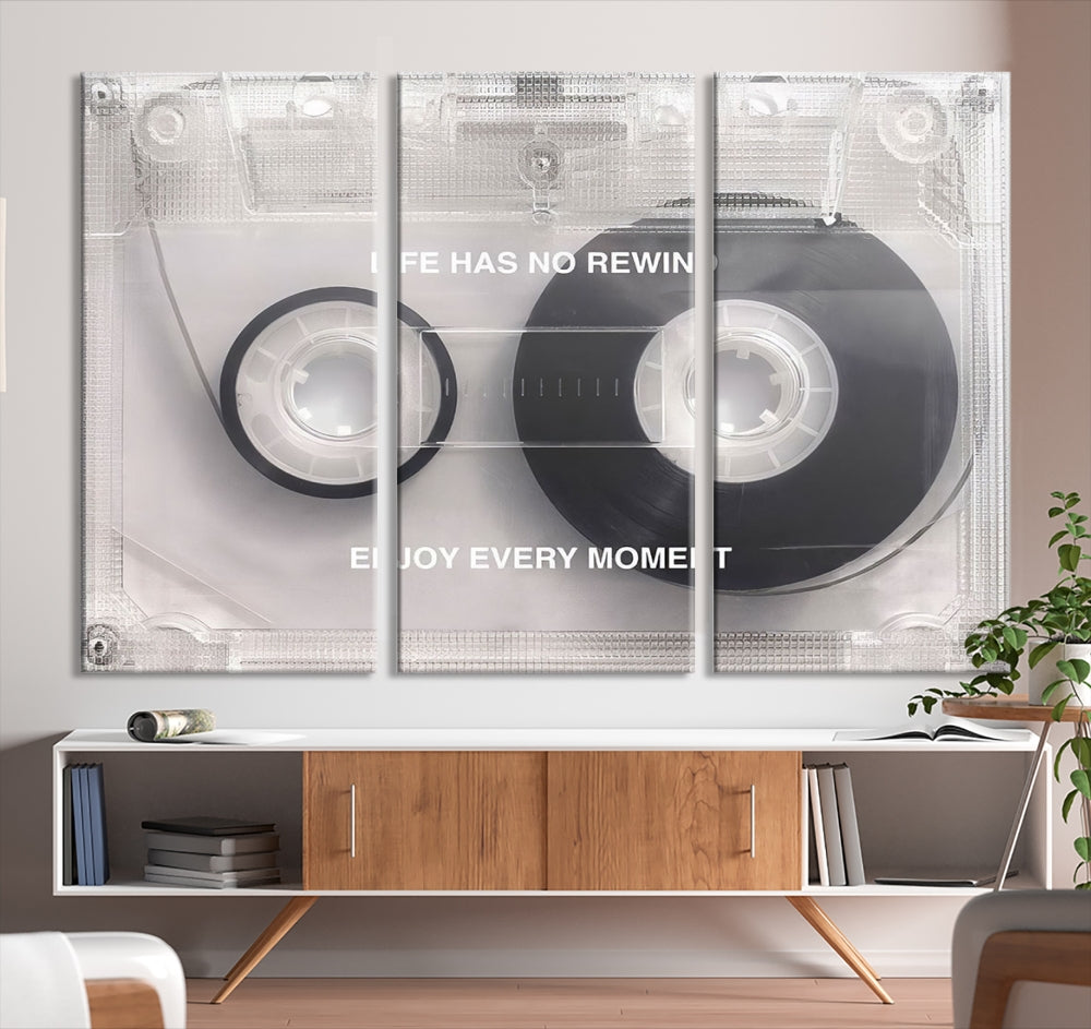 Music Type Iconic Wall Art Canvas Print