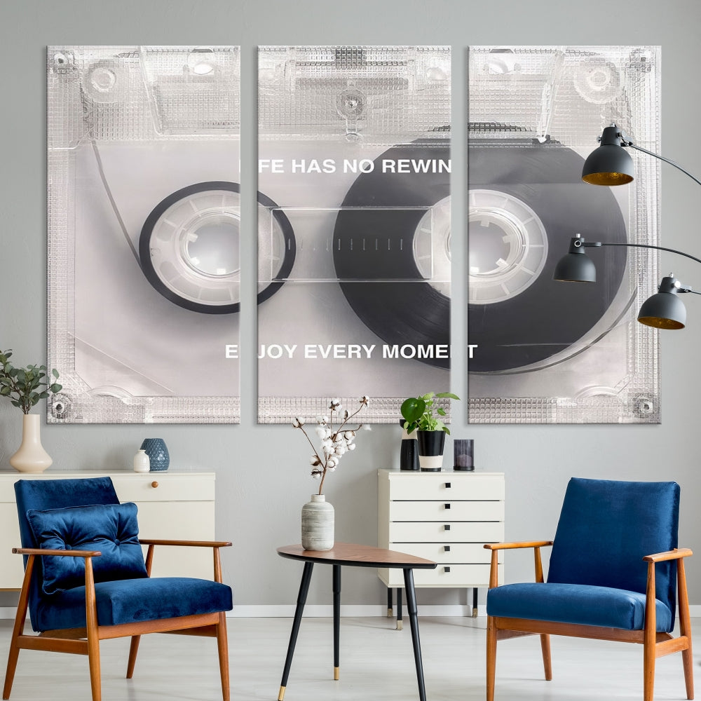 Music Type Iconic Wall Art Canvas Print