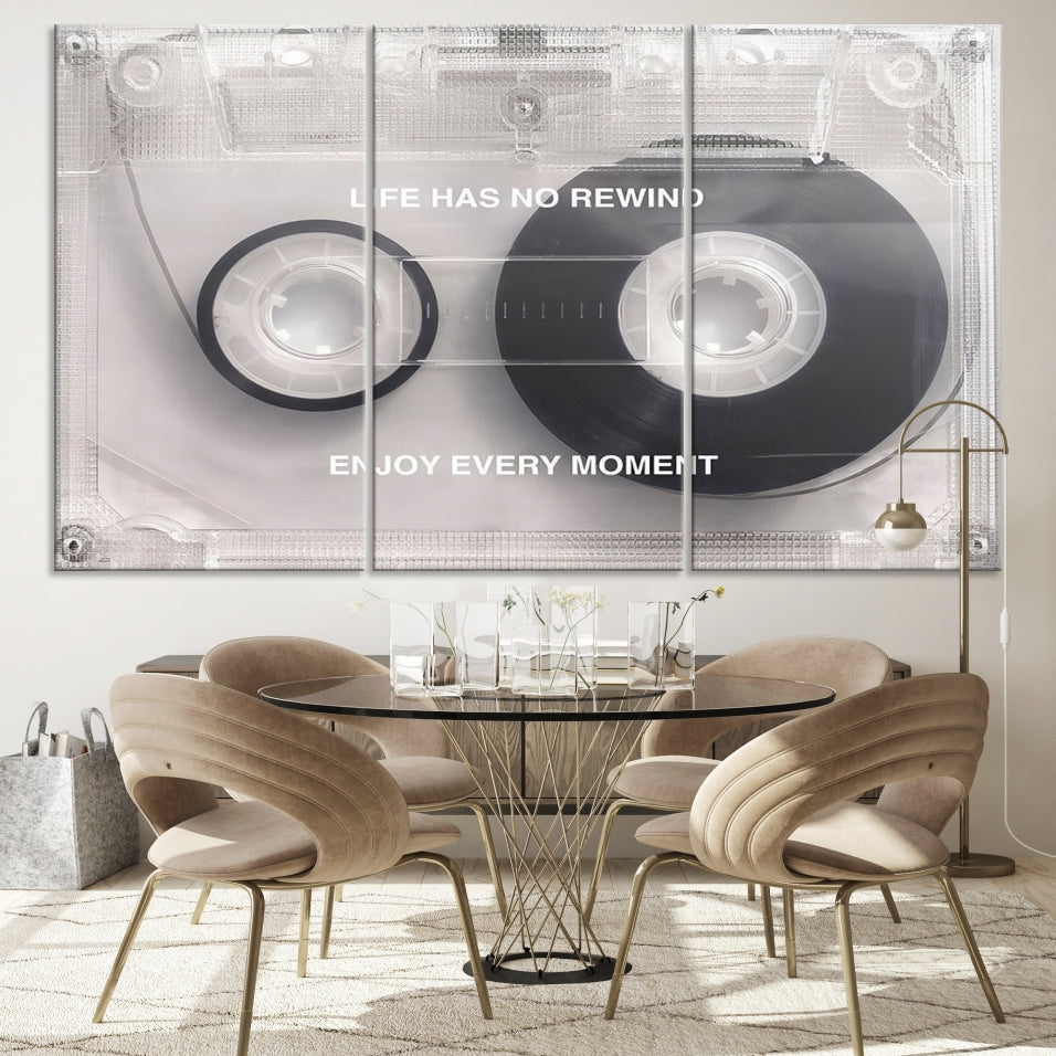 Music Type Iconic Wall Art Canvas Print