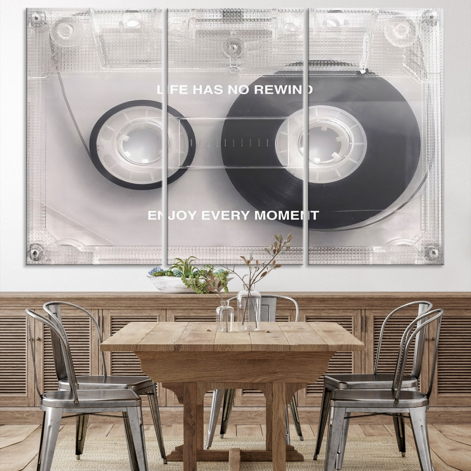 Music Type Iconic Wall Art Canvas Print