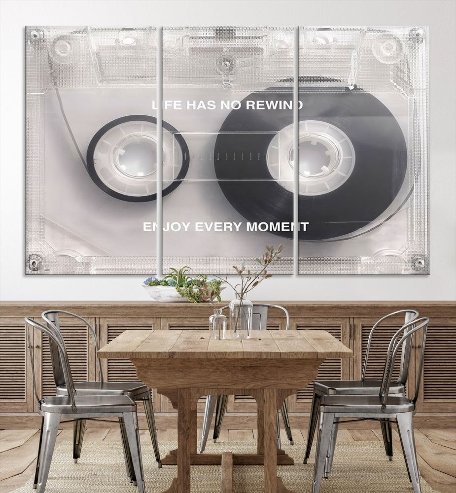 Music Type Iconic Wall Art Canvas Print