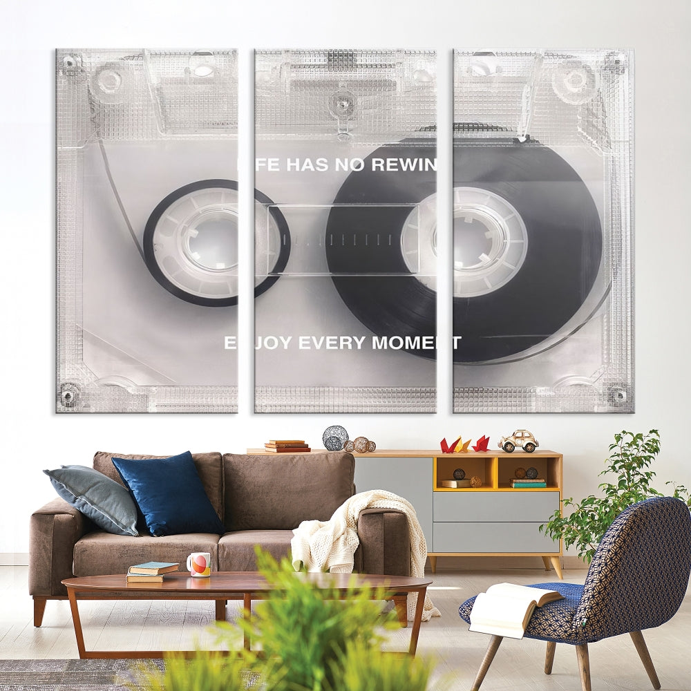 Music Type Iconic Wall Art Canvas Print