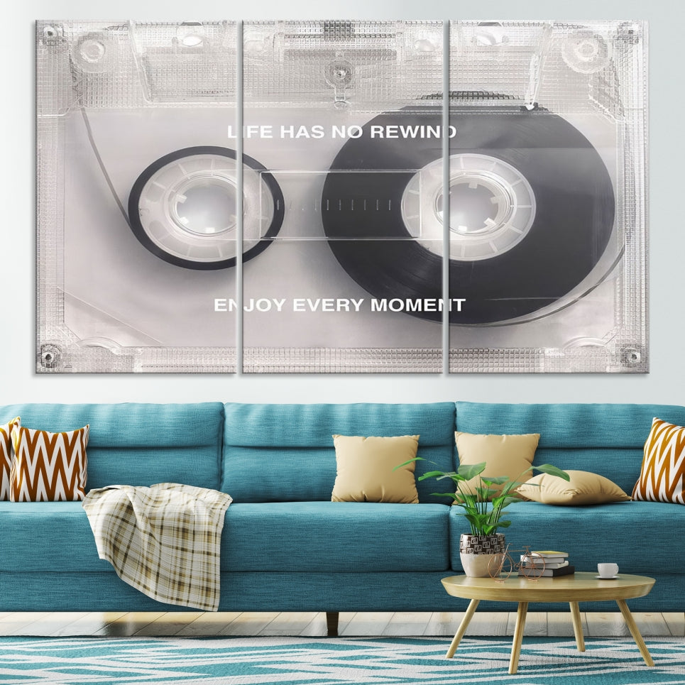 Music Type Iconic Wall Art Canvas Print