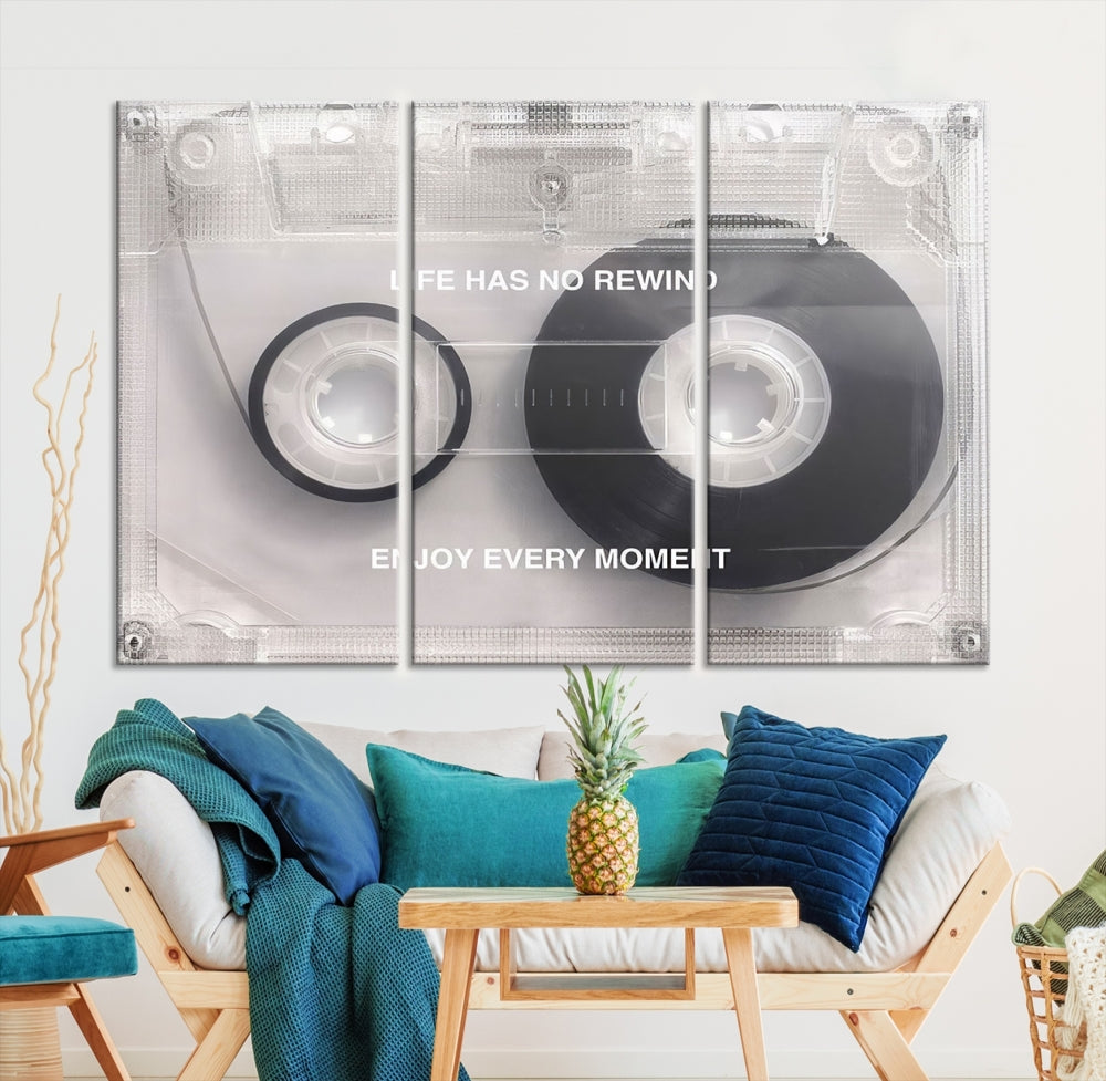 Music Type Iconic Wall Art Canvas Print