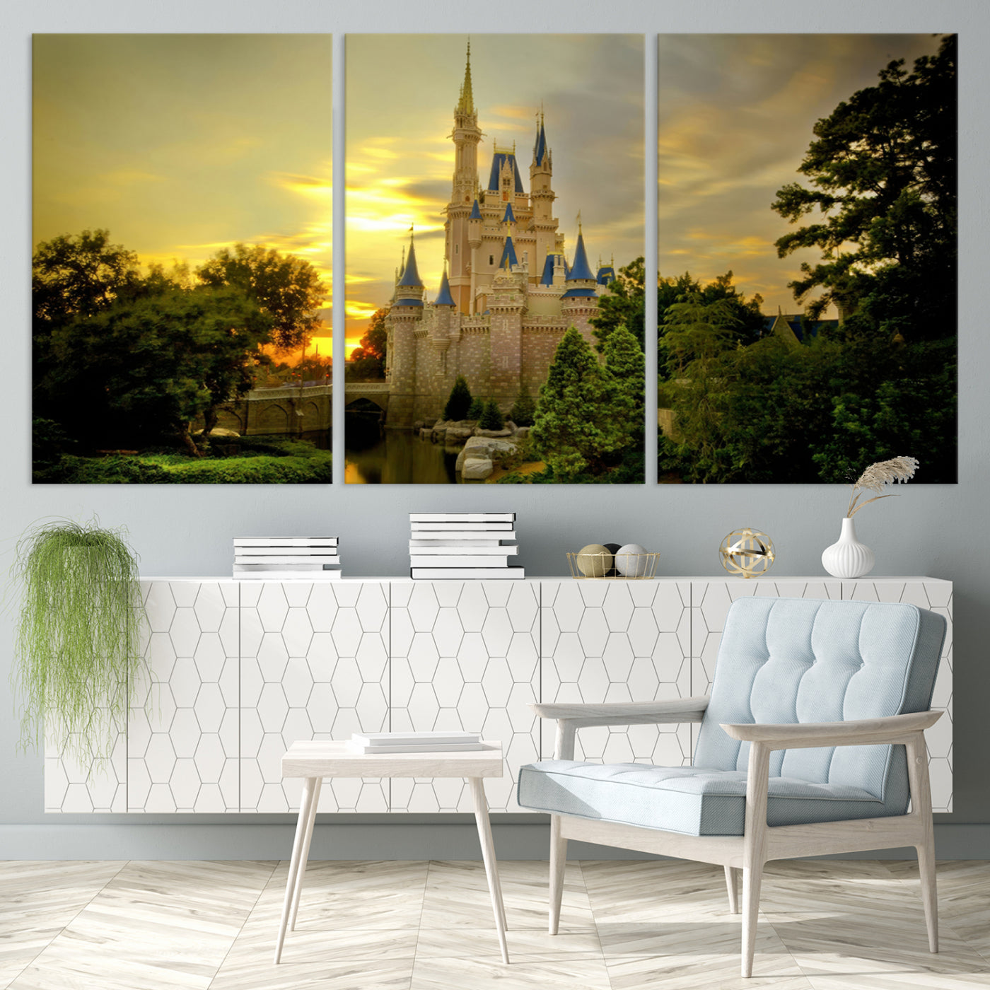 Disney Wall Art, Disneyland Print, Disney Princess Castle Print