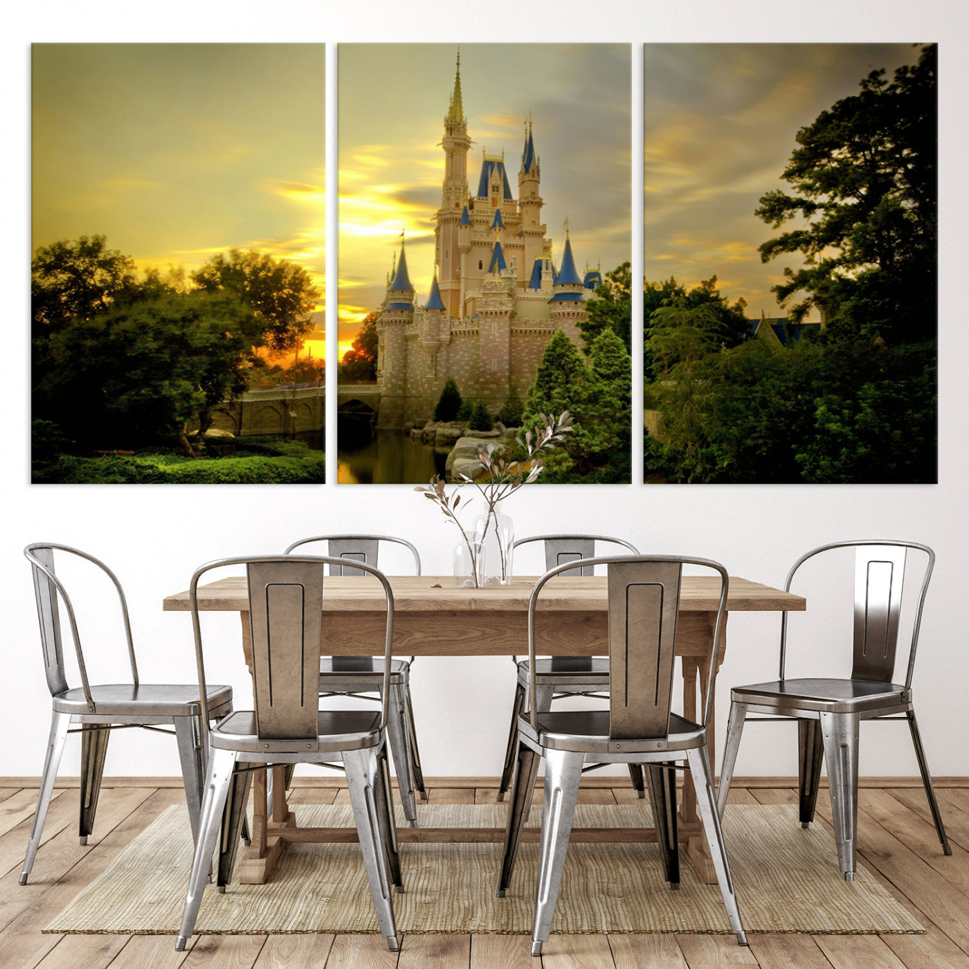 Disney Wall Art, Disneyland Print, Disney Princess Castle Print