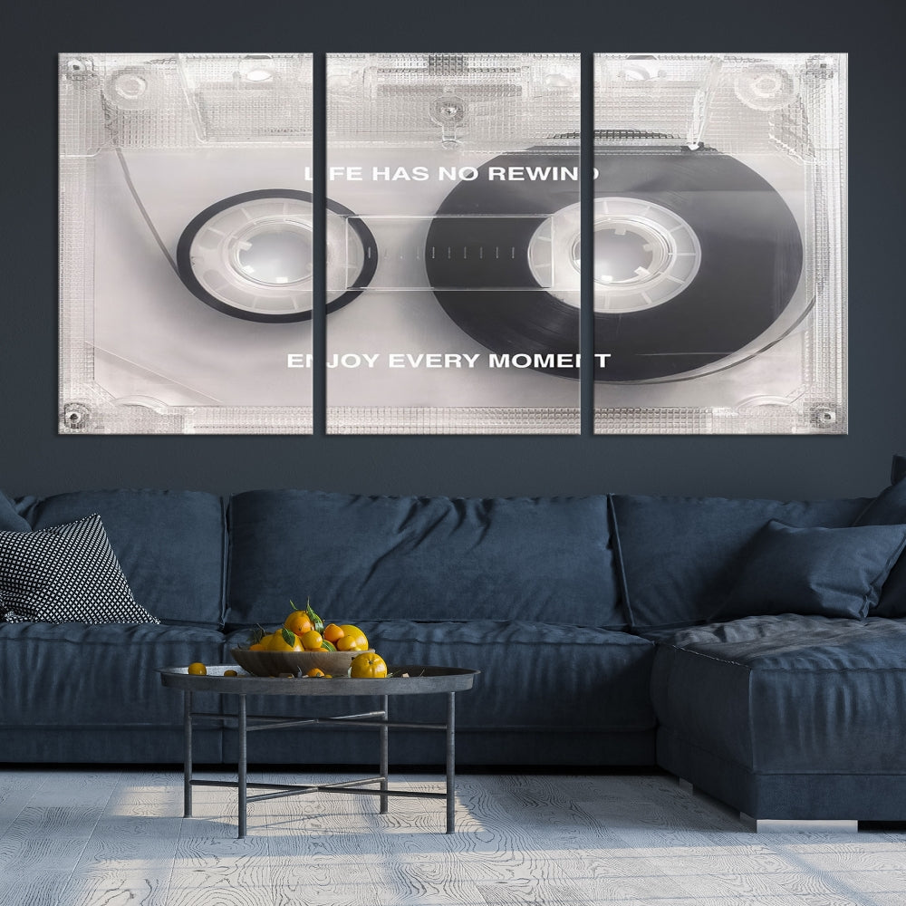 Music Type Iconic Wall Art Canvas Print