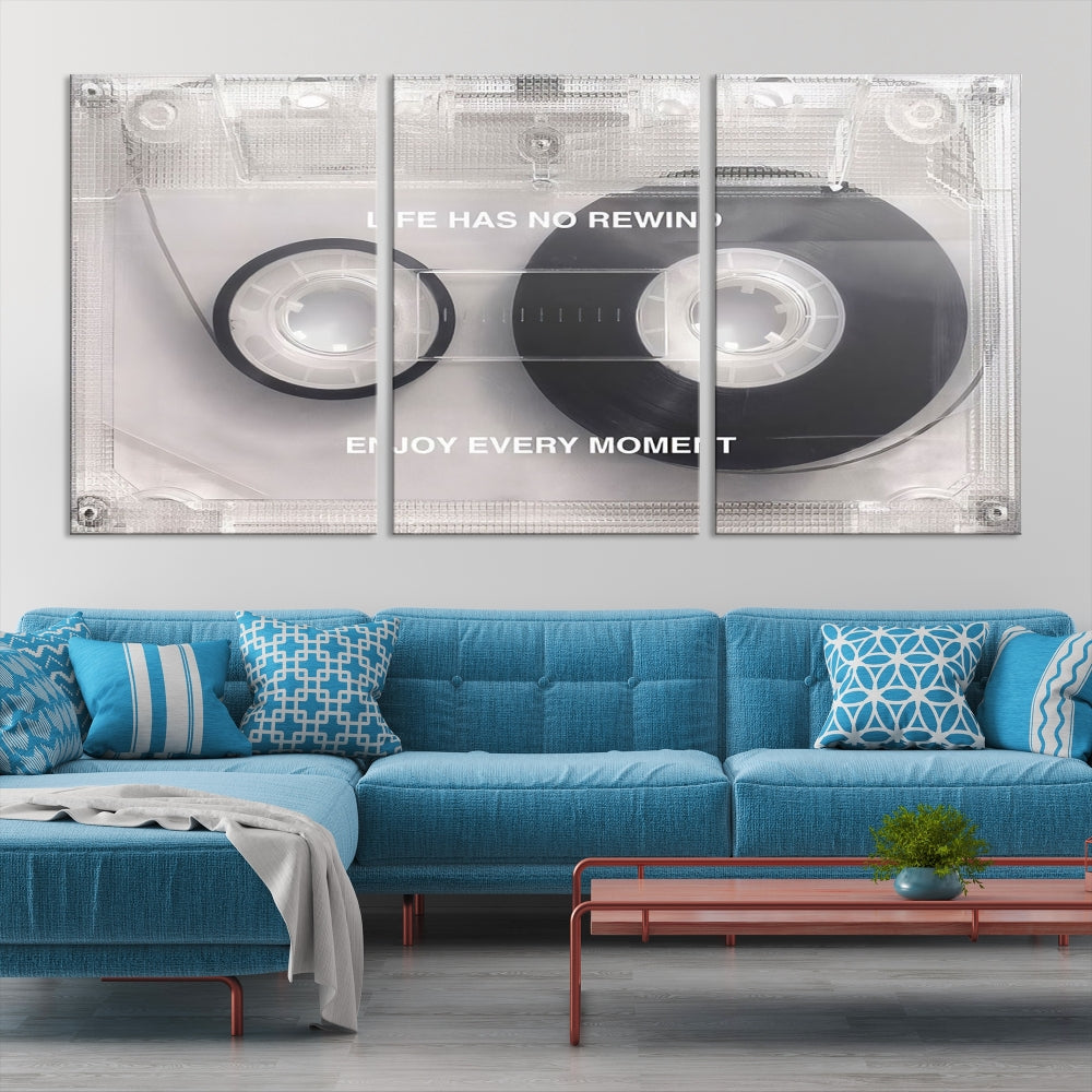 Music Type Iconic Wall Art Canvas Print