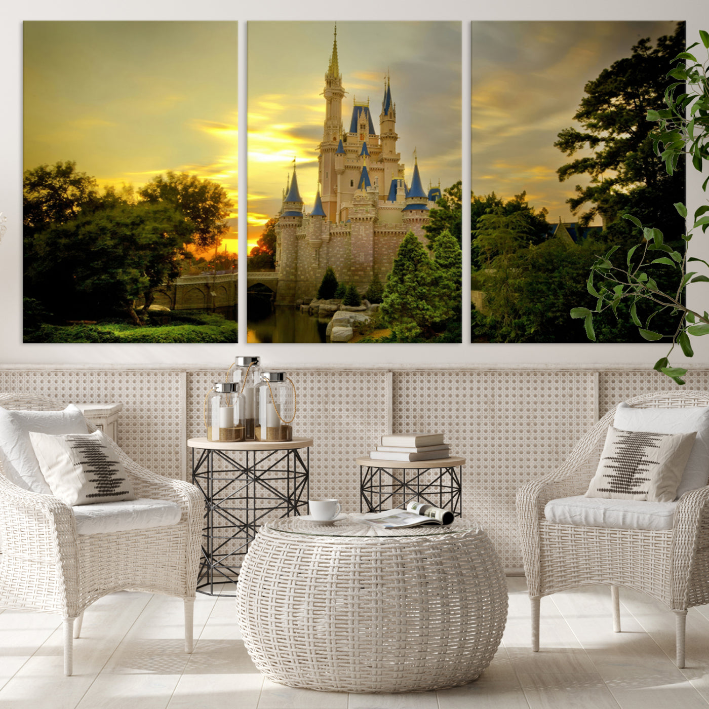 Disney Wall Art, Disneyland Print, Disney Princess Castle Print