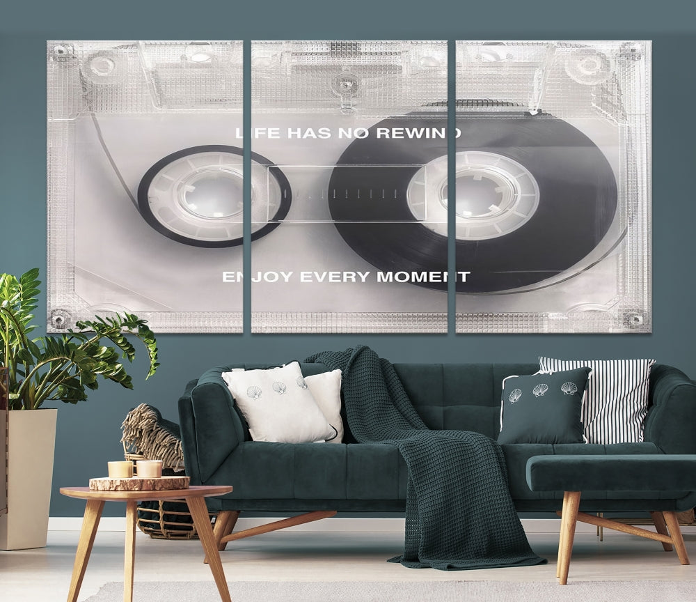 Music Type Iconic Wall Art Canvas Print