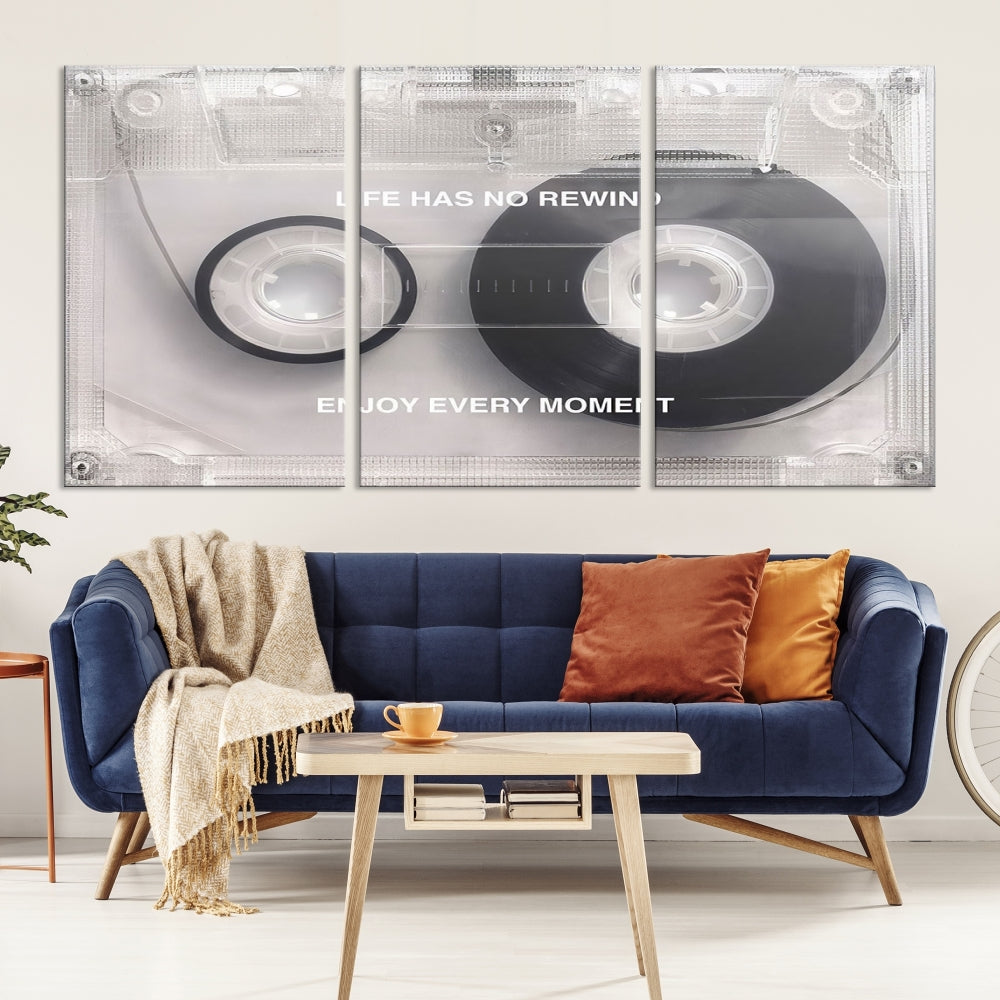 Music Type Iconic Wall Art Canvas Print