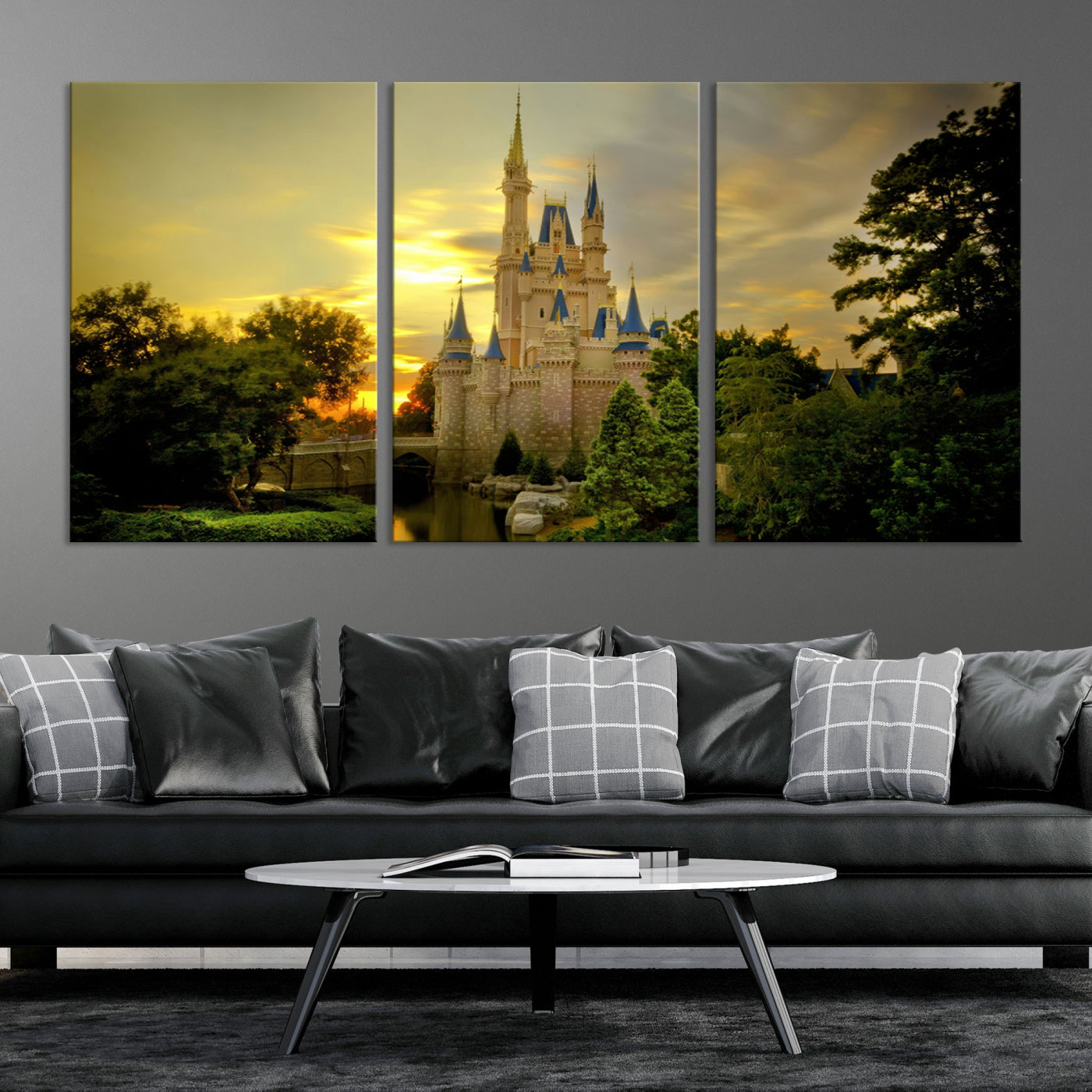 Disney Wall Art, Disneyland Print, Disney Princess Castle Print