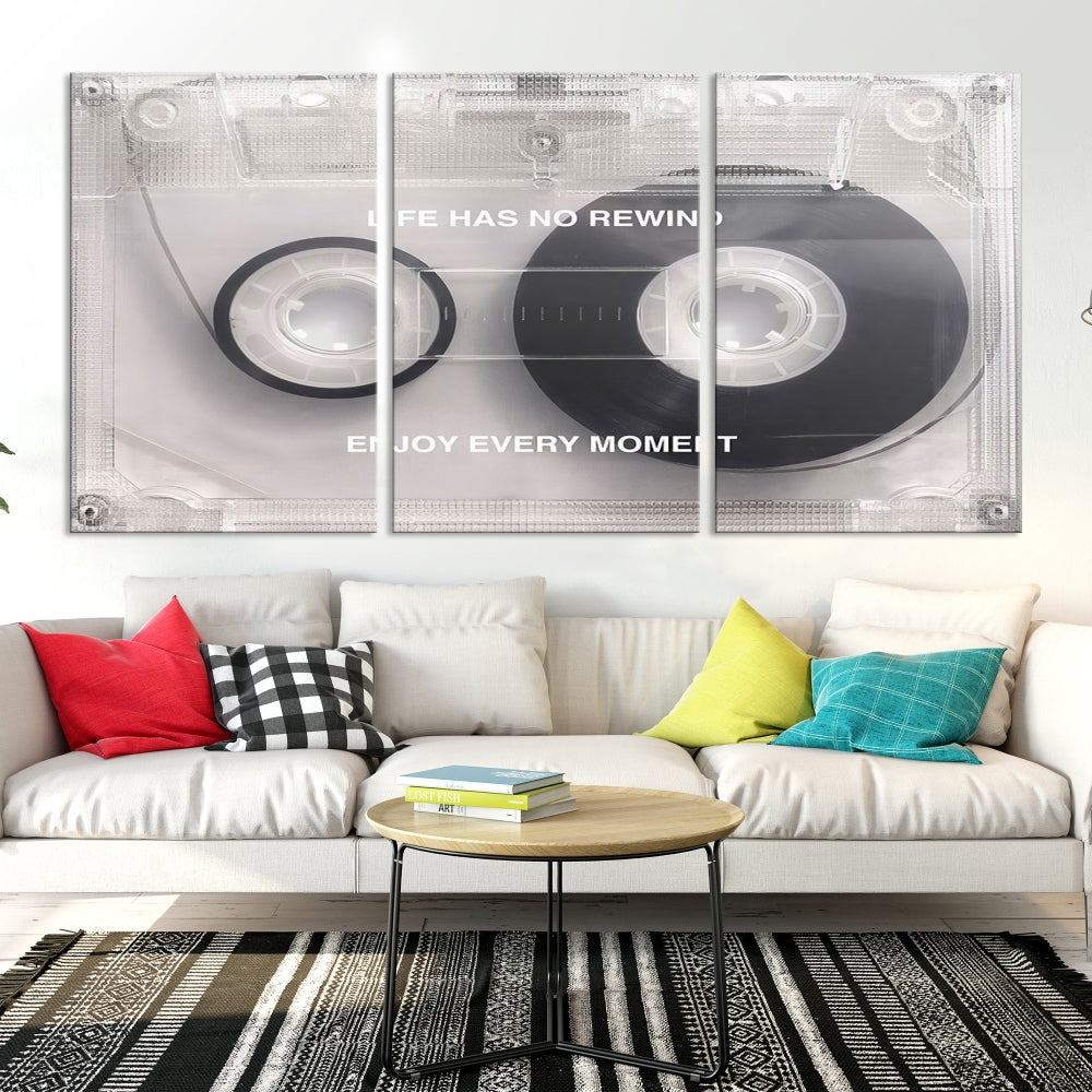 Music Type Iconic Wall Art Canvas Print