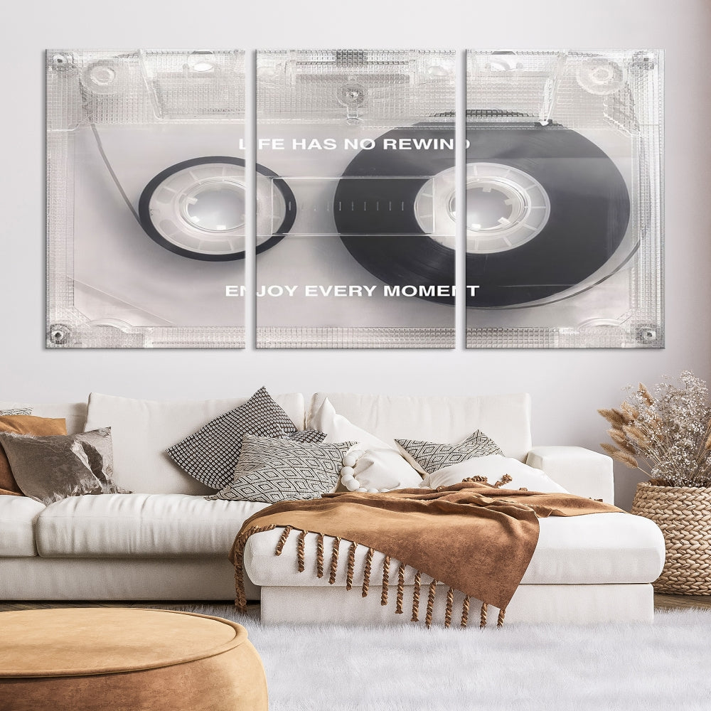 Music Type Iconic Wall Art Canvas Print