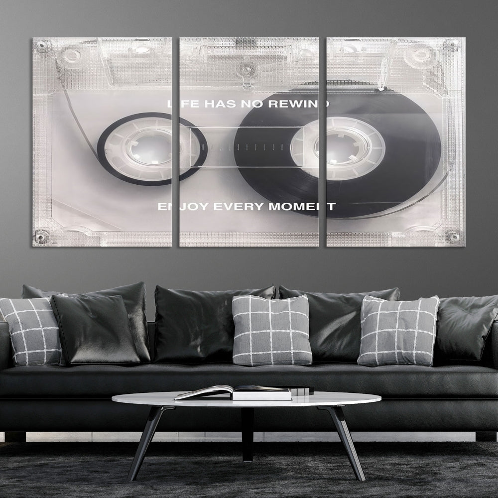 Music Type Iconic Wall Art Canvas Print