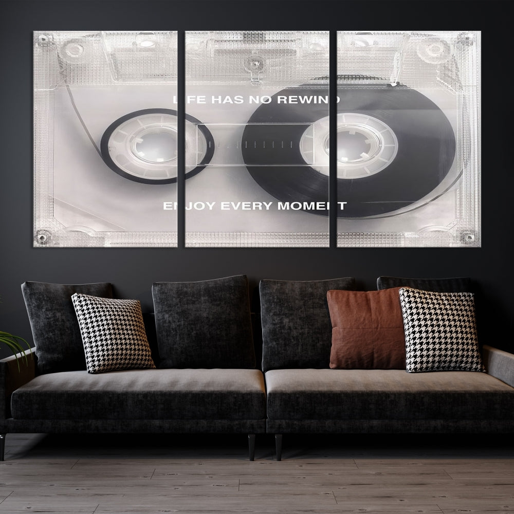 Music Type Iconic Wall Art Canvas Print