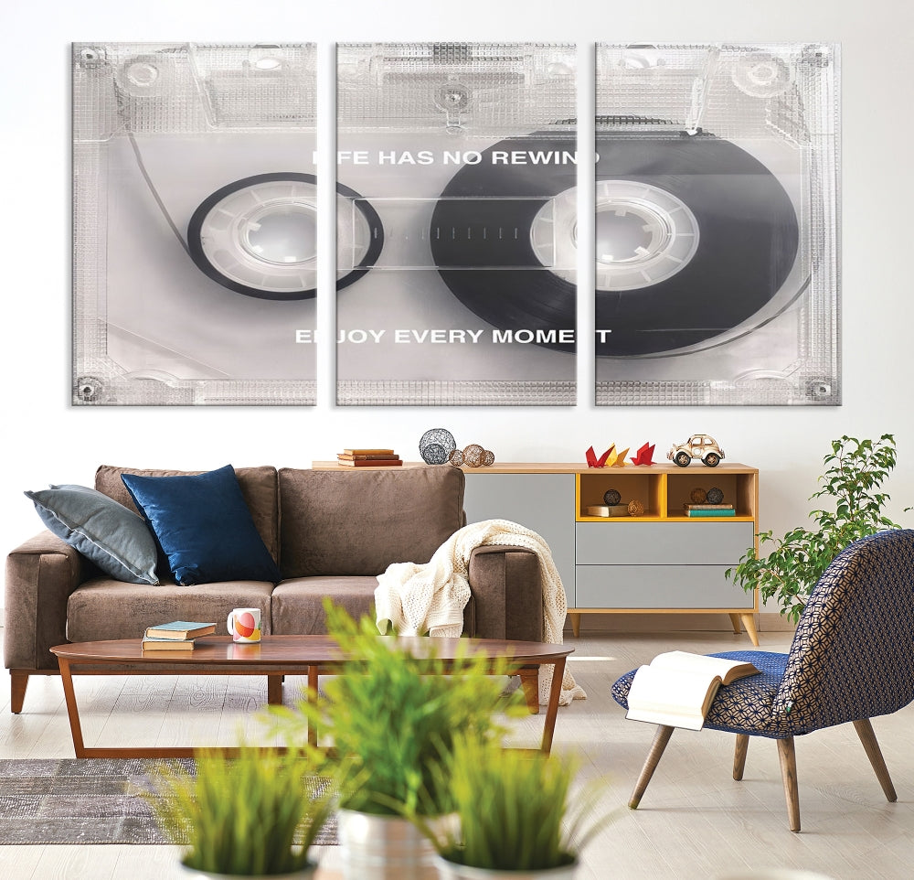 Music Type Iconic Wall Art Canvas Print