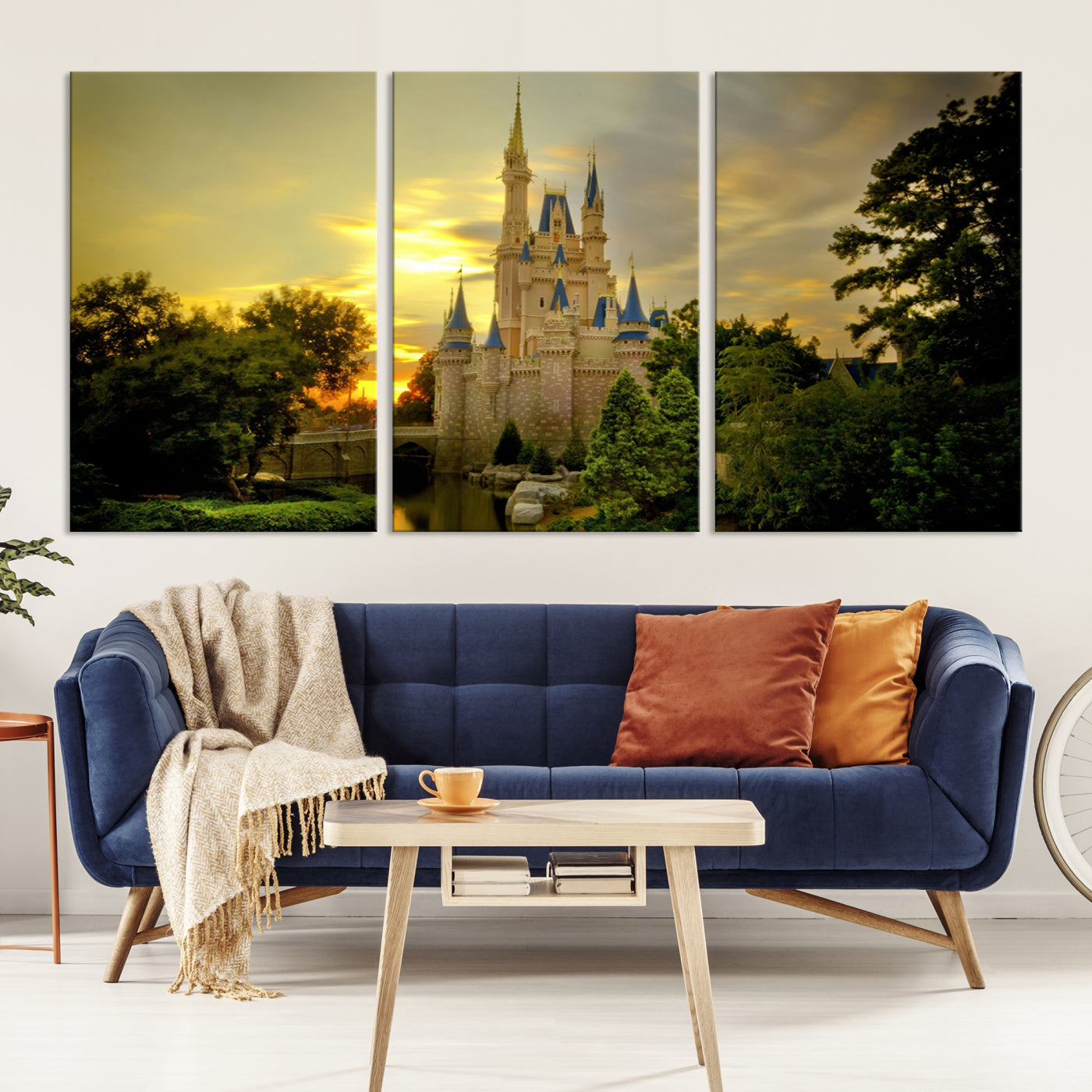 Disney Wall Art, Disneyland Print, Disney Princess Castle Print