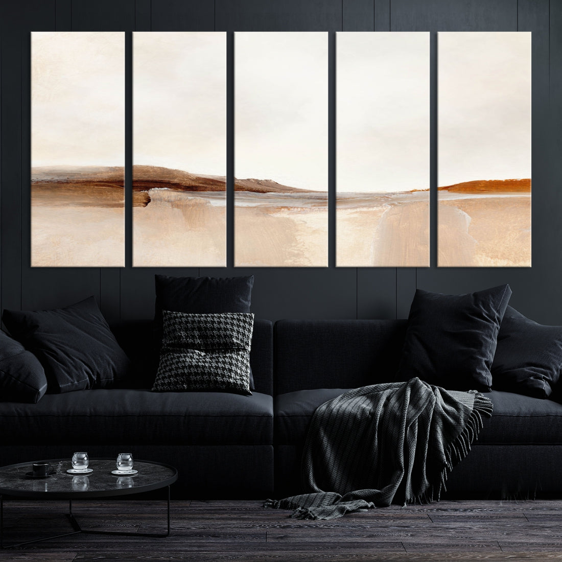 Minimalist Style to Your Decoration with Our Abstract Artwork Wall Art Canvas Print