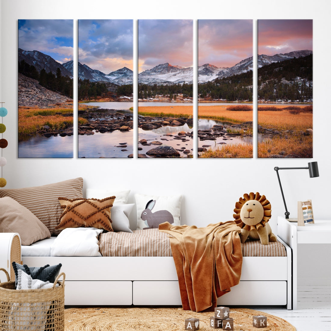 Marvellous Mountain Landscape Canvas Wall Art Giclee Print Nature Framed Art Print