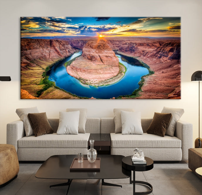 Grand Canyon Landscape Picture on Canvas Giclee Extra Large Wall Art Print