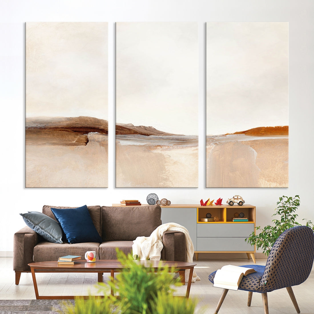 Minimalist Style to Your Decoration with Our Abstract Artwork Wall Art Canvas Print