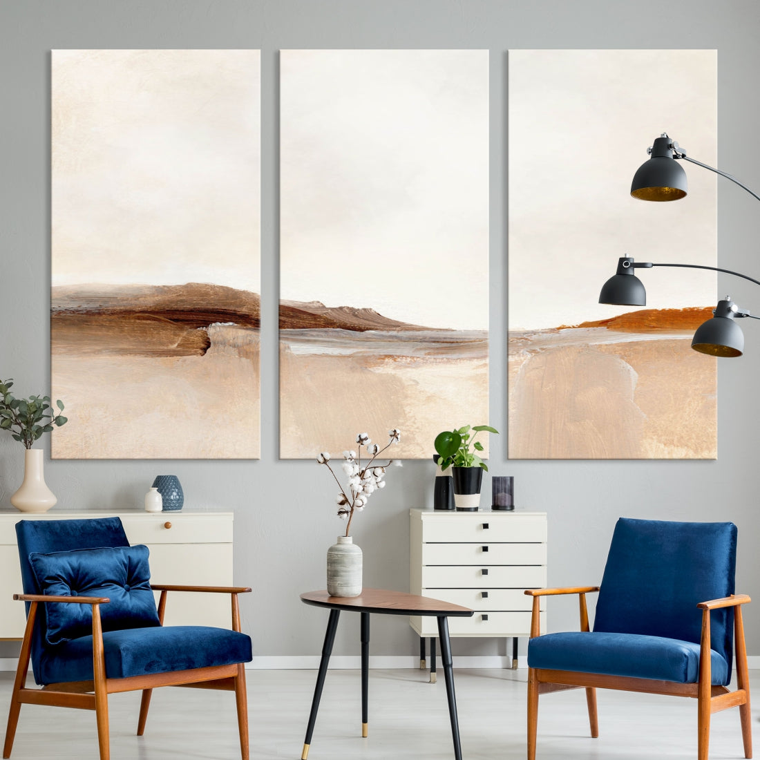 Minimalist Style to Your Decoration with Our Abstract Artwork Wall Art Canvas Print