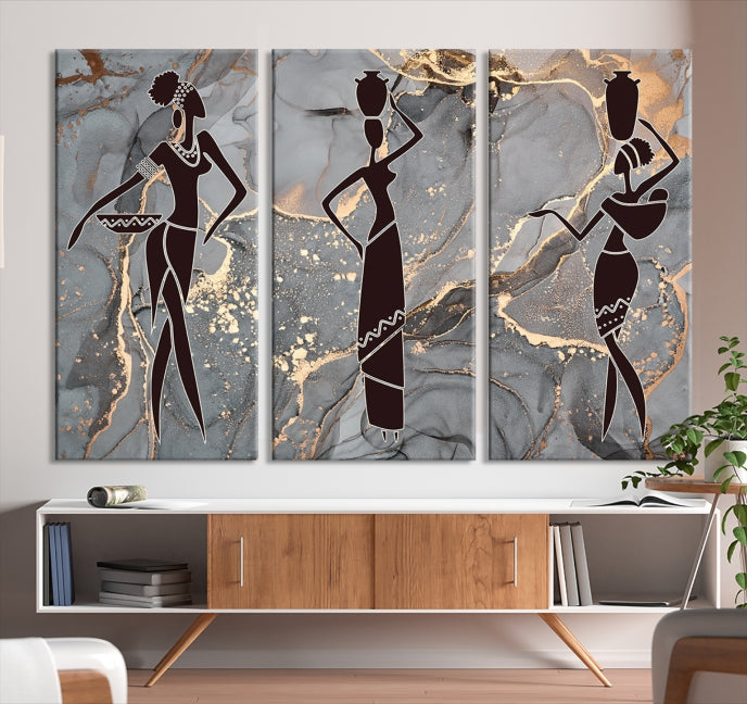  Girl Canvas Wall Art