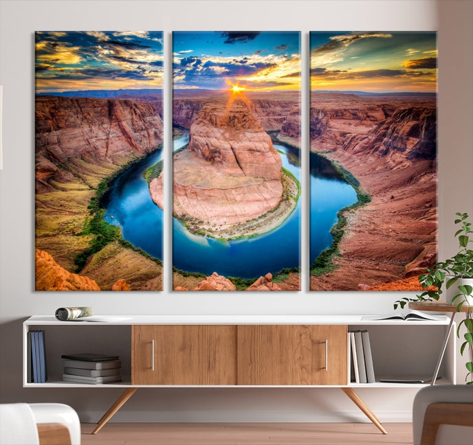 Grand Canyon Landscape Picture on Canvas Giclee Extra Large Wall Art Print