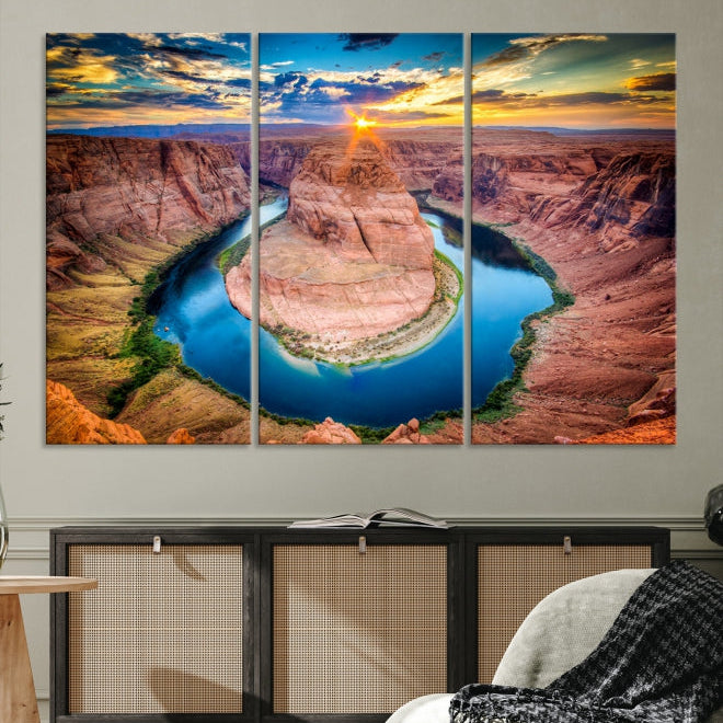 Grand Canyon Landscape Picture on Canvas Giclee Extra Large Wall Art Print